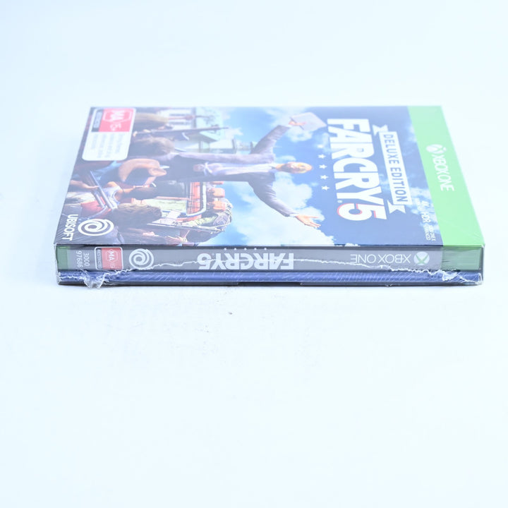 Far Cry 5 - Deluxe Edition - SEALED! - Xbox One Game - PAL - FREE POST!