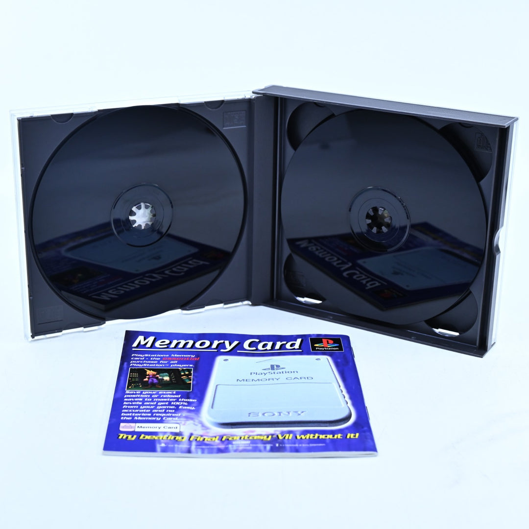 Final Fantasy VII - Sony Playstation 1 / PS1 Game + Manual - PAL - MINT DISC!
