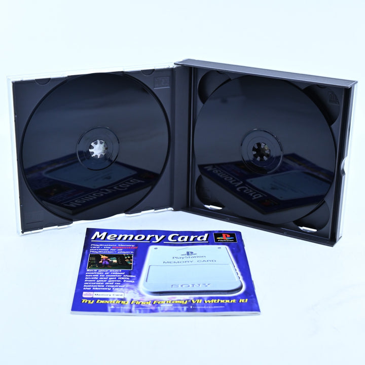 Final Fantasy VII - Sony Playstation 1 / PS1 Game + Manual - PAL - MINT DISC!