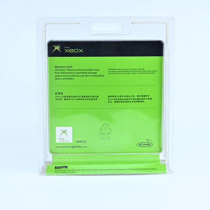 SEALED! Microsoft Xbox Memory Unit - Original Xbox Accessory - PAL