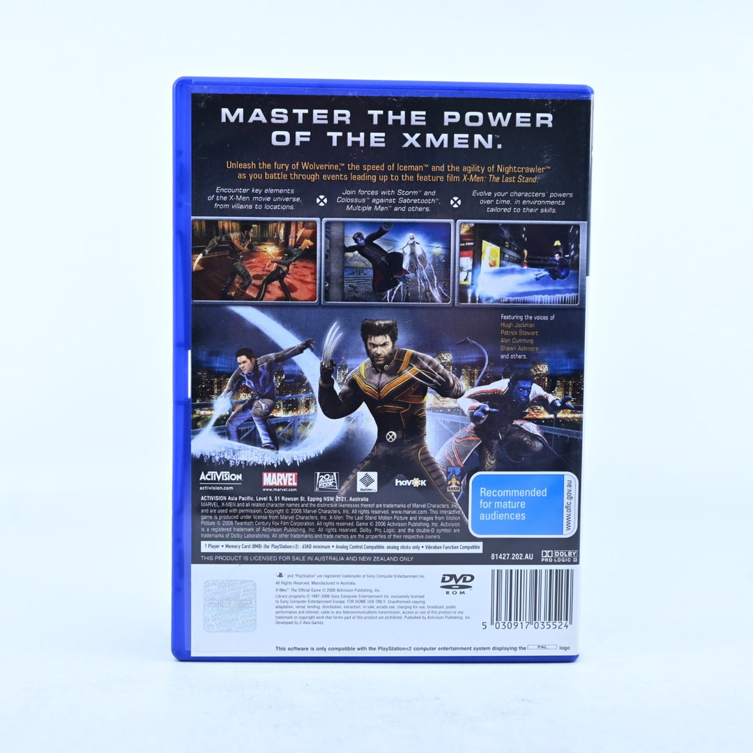 X-Men: The Official Game - Sony Playstation 2 / PS2 Game + Manual - PAL