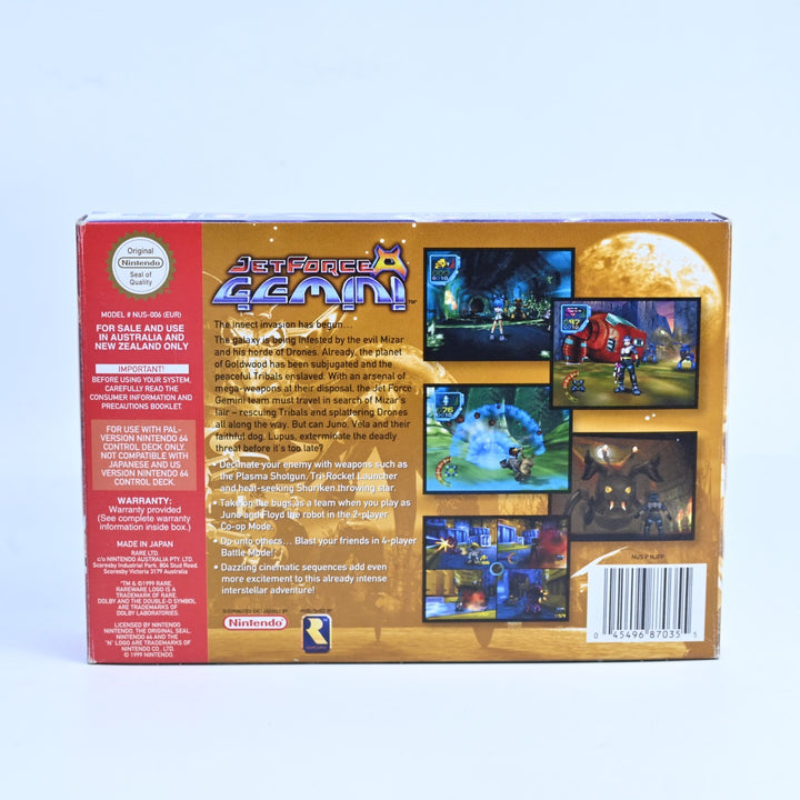 Jet Force Gemini - N64 / Nintendo 64 Boxed Game - PAL - FREE POST!