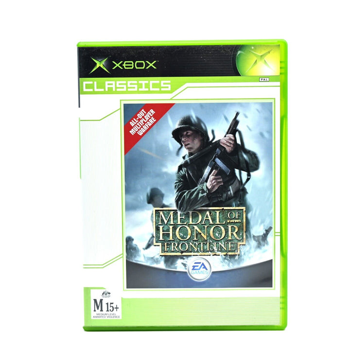 Medal of Honor Frontline - Original Xbox Game + Manual - PAL