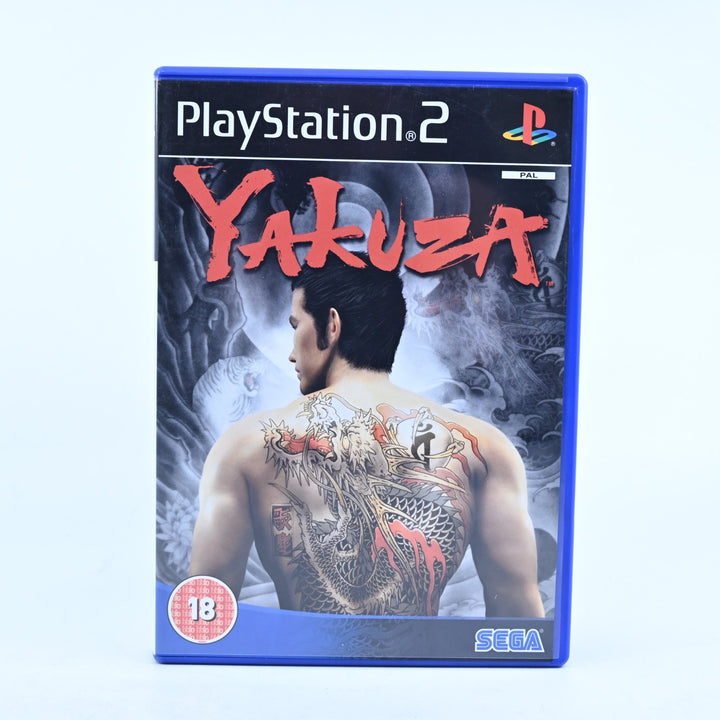 Yakuza - Sony Playstation 2 / PS2 Game + Manual - PAL - MINT DISC!