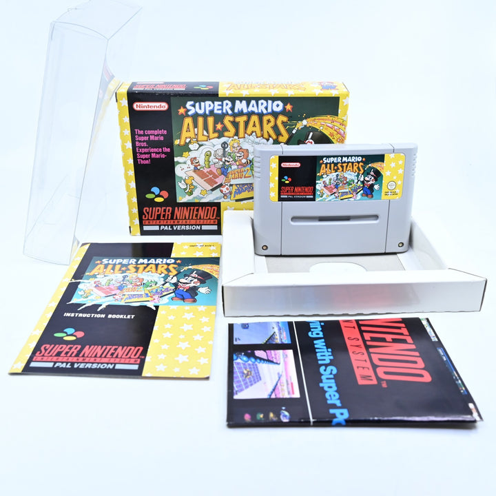 Super Mario All Stars - Super Nintendo / SNES Boxed Game - PAL - FREE POST!