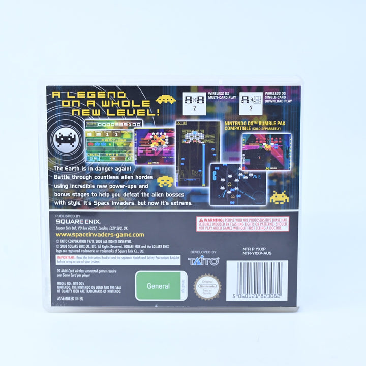 Space Invaders Extreme - Nintendo DS Game - PAL + Manual - FREE POST!