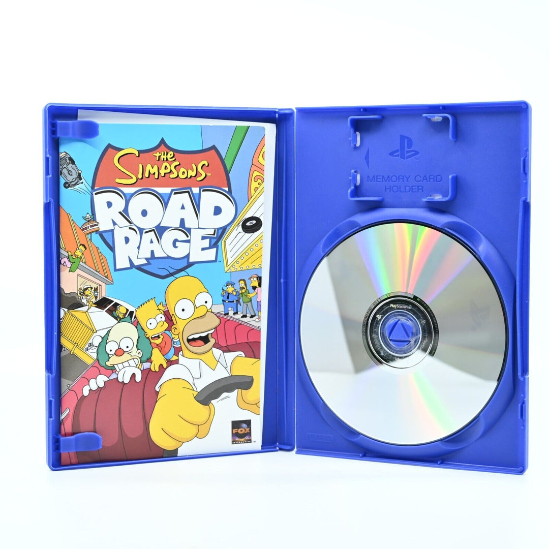 The Simpsons: Road Rage - Sony Playstation 2 / PS2 Game - PAL - MINT DISC!