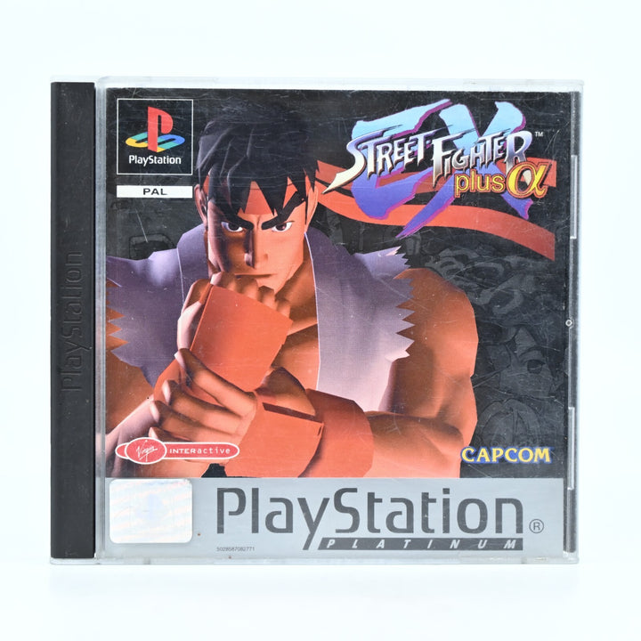 Street Fighter Plus Alpha - Sony Playstation 1 / PS1 Game - PAL - MINT DISC!