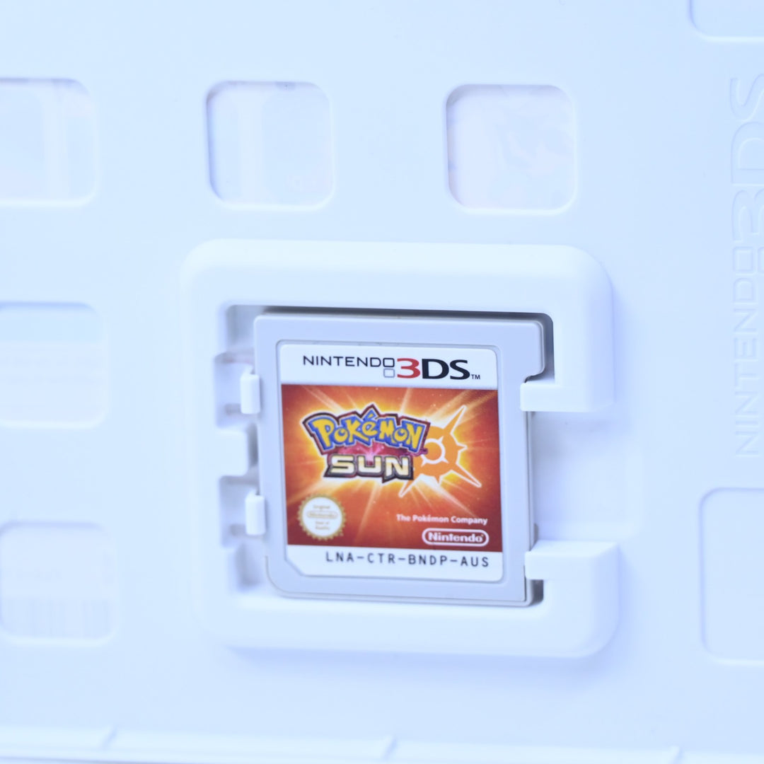 Pokemon Sun - Nintendo 3DS Game + Steelbook + Manual - PAL - FREE POST!
