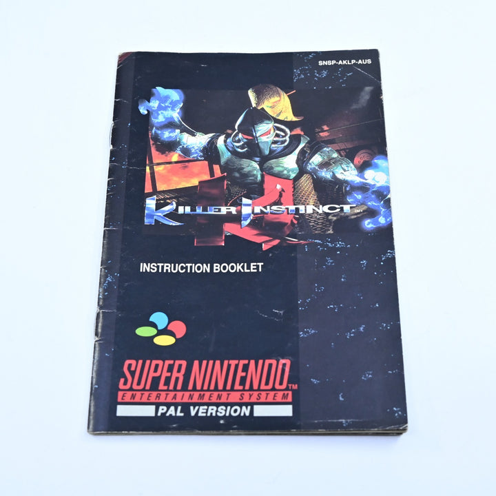 Killer Instinct - Super Nintendo / SNES Boxed Game - PAL - FREE POST!