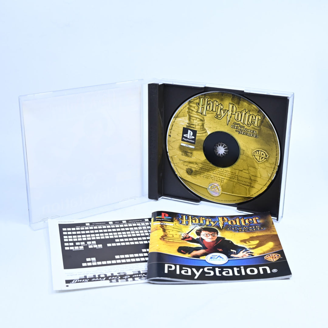 Harry Potter and the Chamber of Secrets - PS1 Game - PAL + Manual