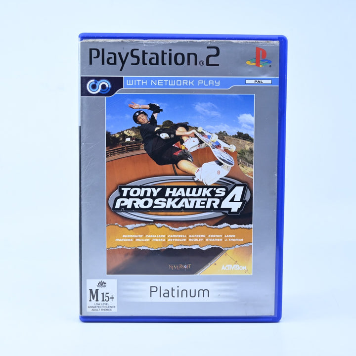 Tony Hawk's Pro Skater 4 - Sony Playstation 2 / PS2 Game + Manual - PAL