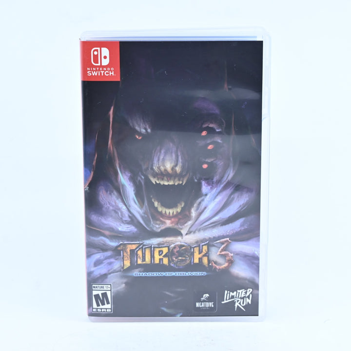Turok 3: Shadow of Oblivion - Nintendo Switch Game + Manual - FREE POST!