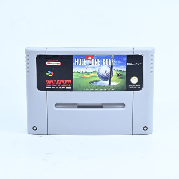 Hal's Hole In One Golf - Super Nintendo / SNES Game - PAL - FREE POST!