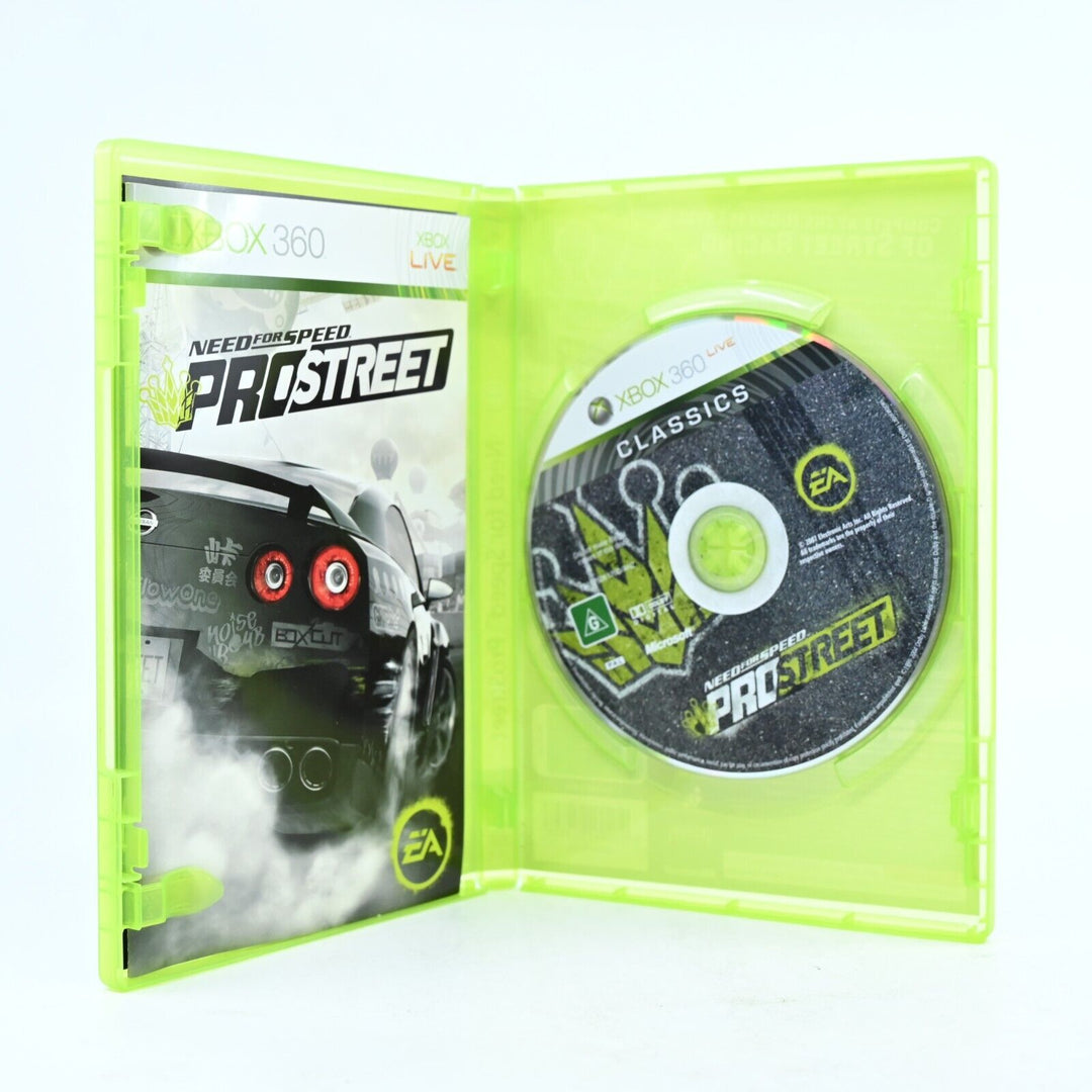 Need for Speed: ProStreet - Xbox 360 Game + Manual - PAL - MINT DISC!