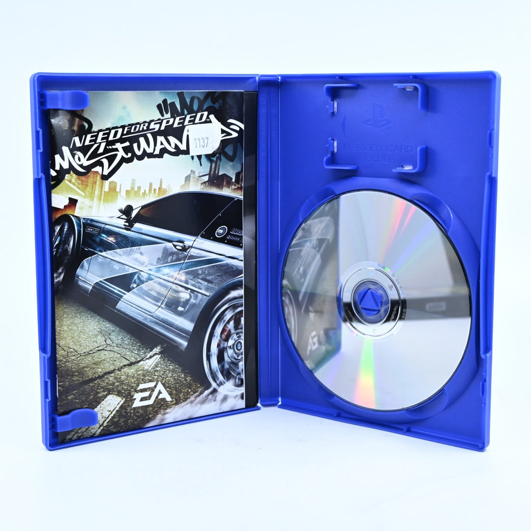 Need for Speed: Most Wanted - Sony Playstation 2 / PS2 Game + Manual - PAL