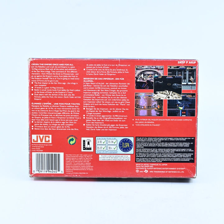 Super Star Wars: Return of the Jedi - Super Nintendo / SNES Boxed Game - PAL