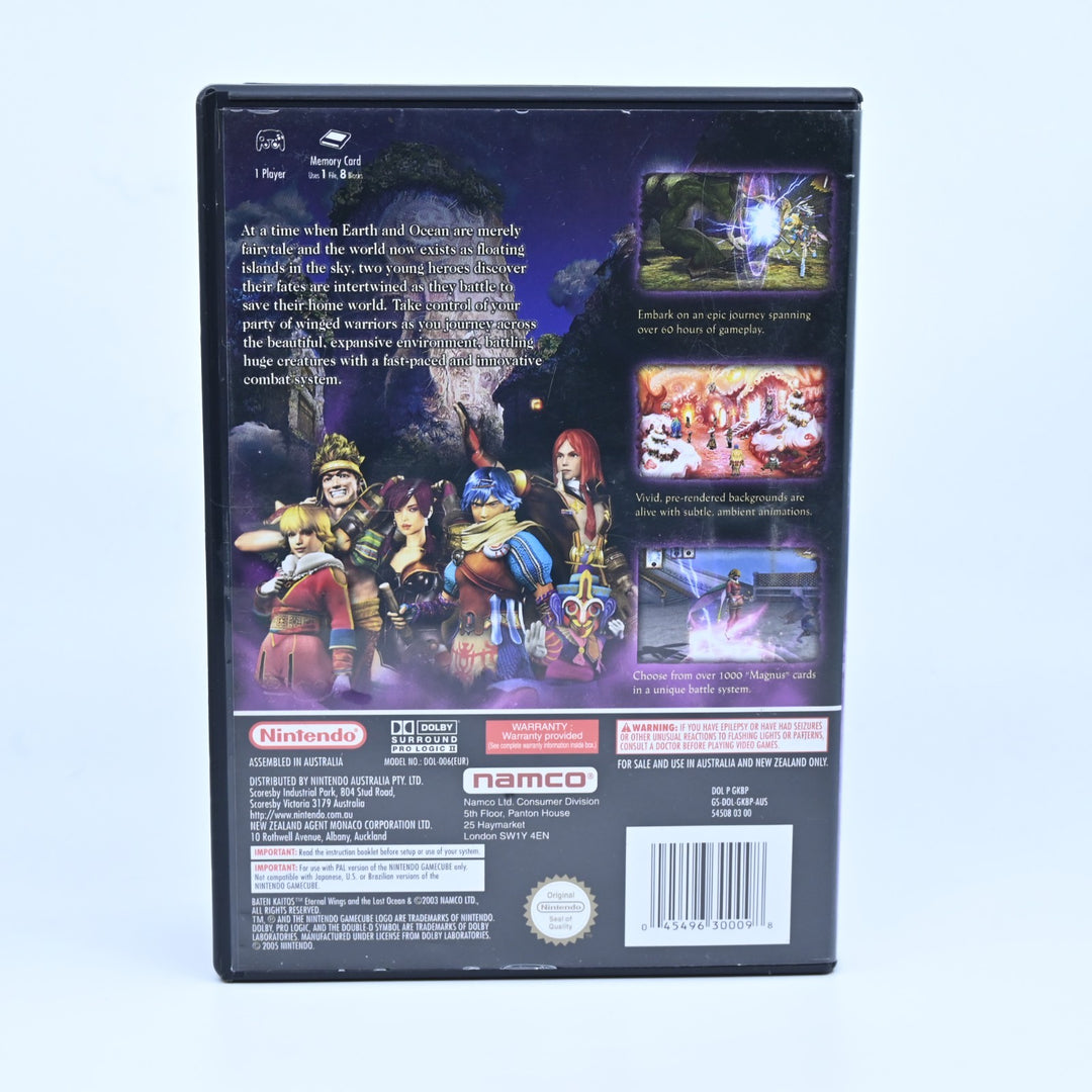 Baten Kaitos: Eternal Wings and the Lost Ocean - Gamecube Game - No Manual