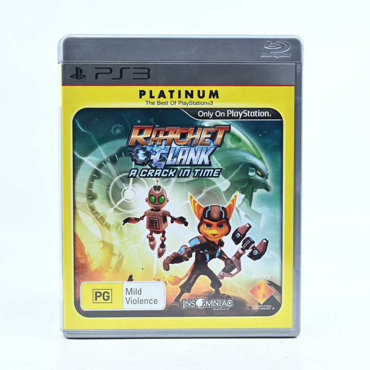 Ratchet & Clank: A Crack in Time - Sony Playstation 3 / PS3 Game + Manual