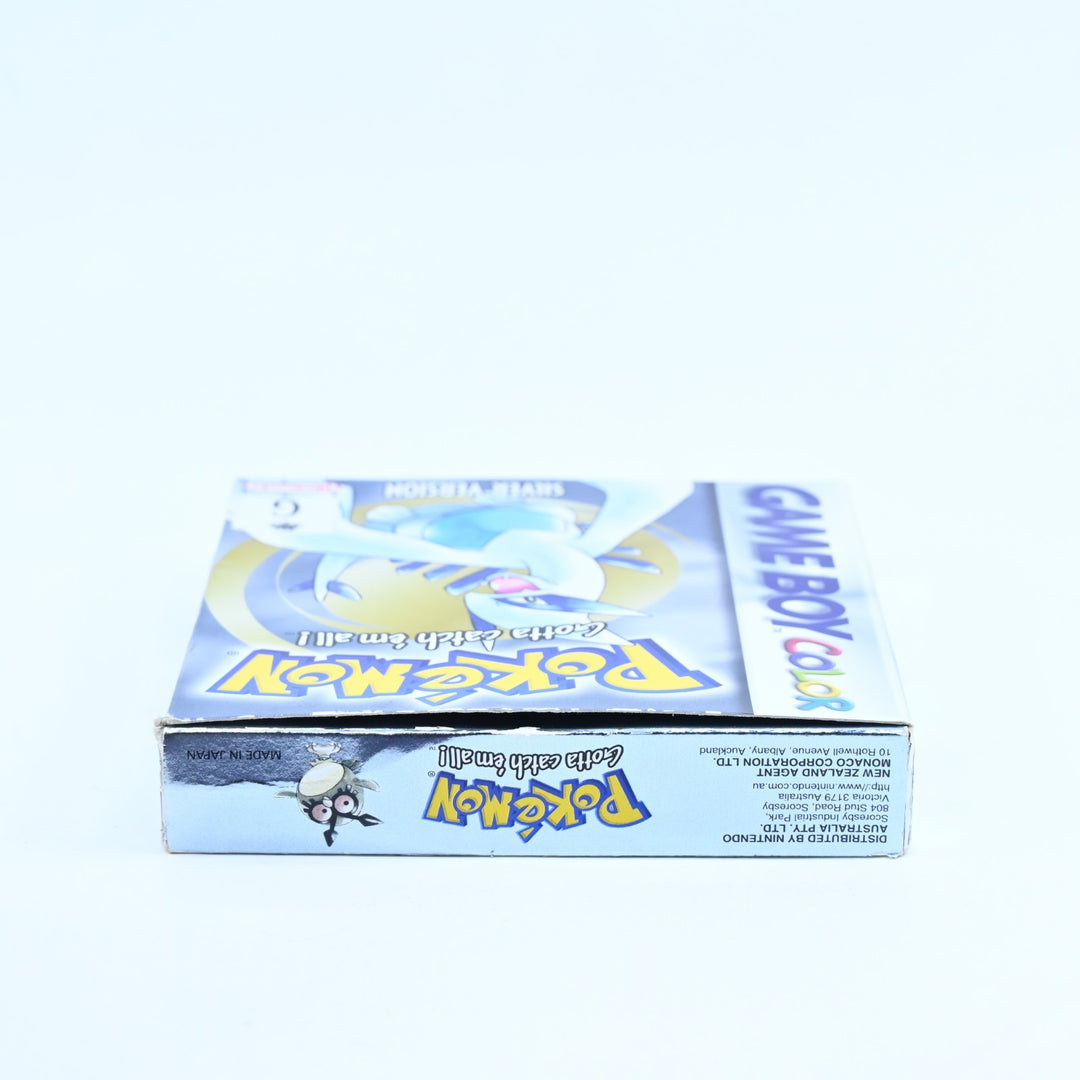 Pokemon Silver Version - Nintendo Gameboy Color Boxed Game - PAL - NEW BATTERY!