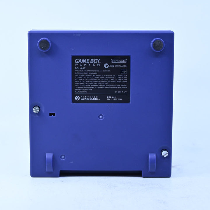 Indigo Game Boy Player + PAL Disc - Nintendo Gamecube Accessory - PAL
