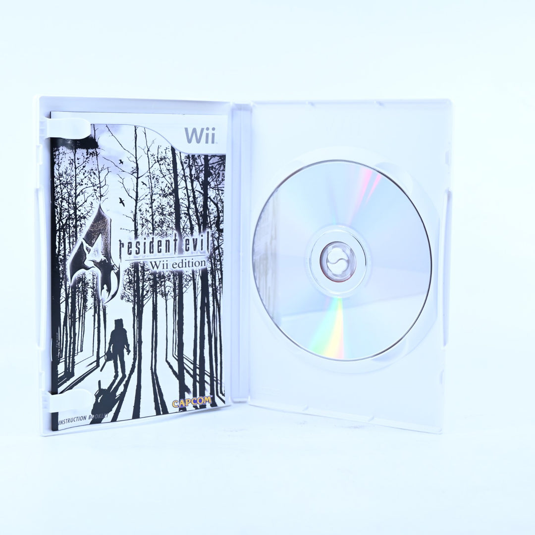 Resident Evil 4 - Nintendo Wii Game + Manual - PAL - MINT DISC!