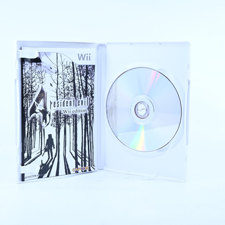 Resident Evil 4 - Nintendo Wii Game + Manual - PAL - MINT DISC!