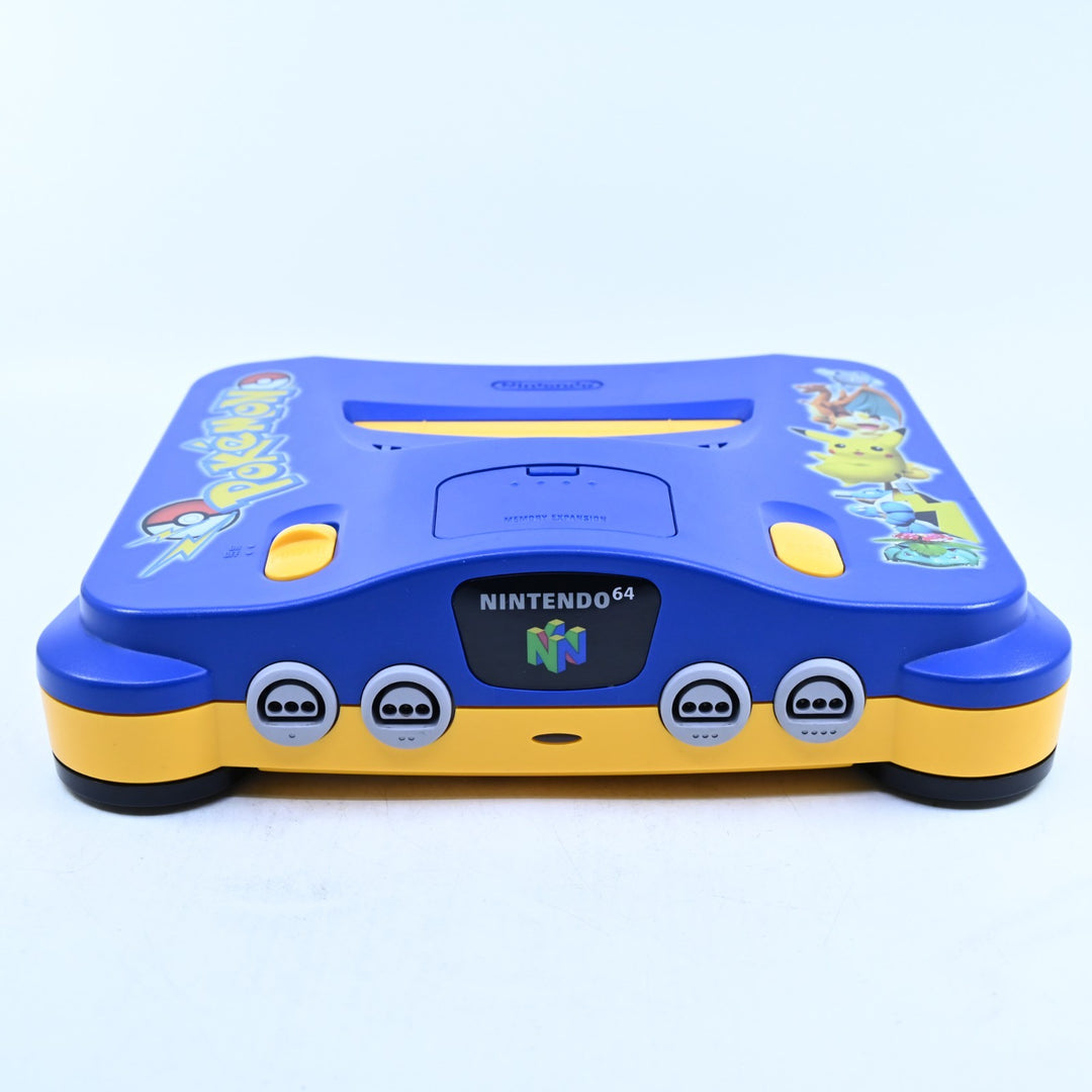 Limited Edition Pokemon Console - N64 / Nintendo 64 Console - PAL
