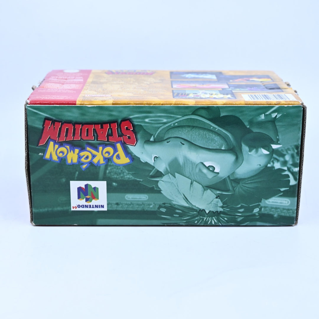 Pokemon Stadium - WITH N64 TRANSFER PAK - N64 / Nintendo 64 Boxed Game - PAL