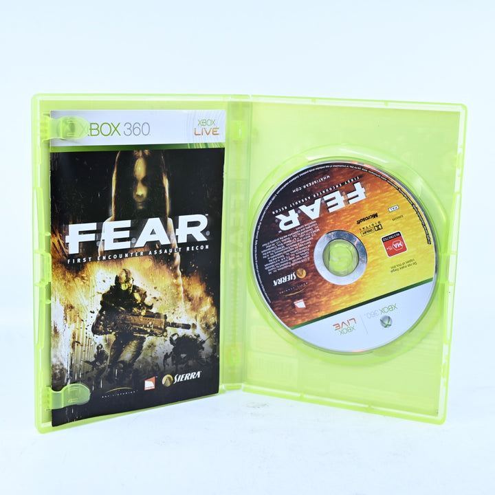 F.E.A.R. - Xbox 360 Game + Manual - PAL - MINT DISC! FEAR