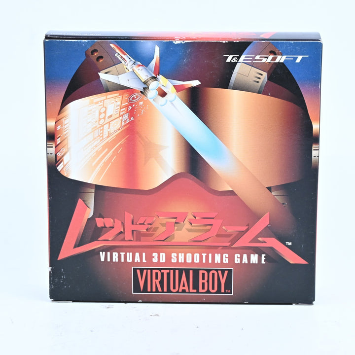 Red Alarm: Virtual 3D Shooting Game - Nintendo Virtual Boy Boxed Game - NTSC-J