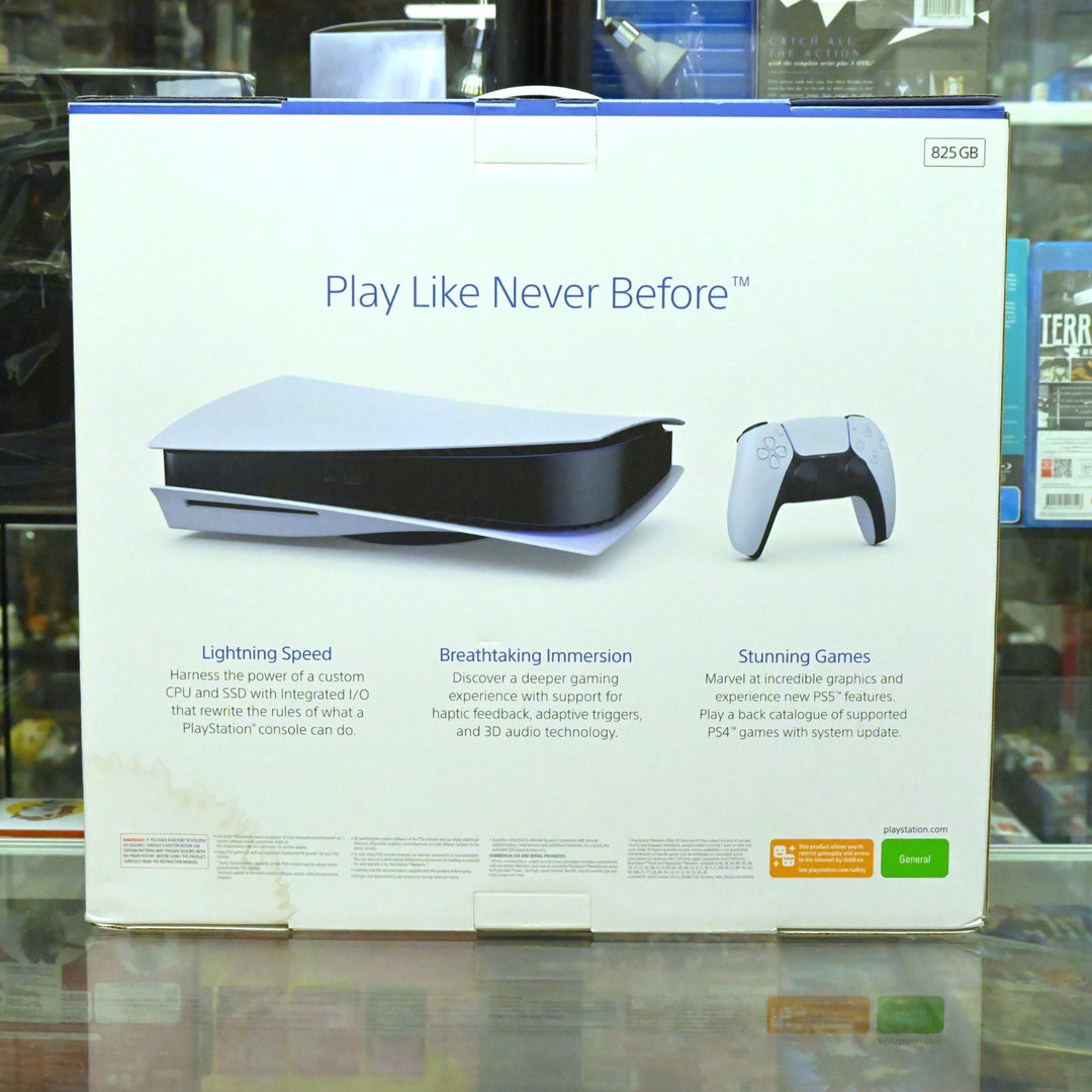 White - Standard / Disc Edition - Sony Playstation 5 / PS5 Boxed Console - PAL