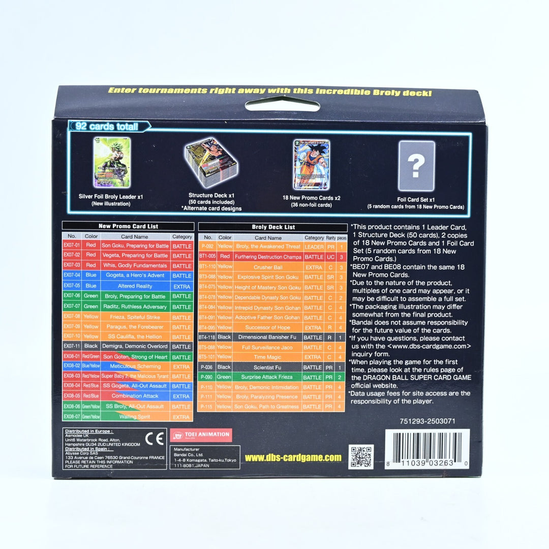 Dragon Ball Super Magnificent Collection Forsaken Warrior - Dragon Ball Cards