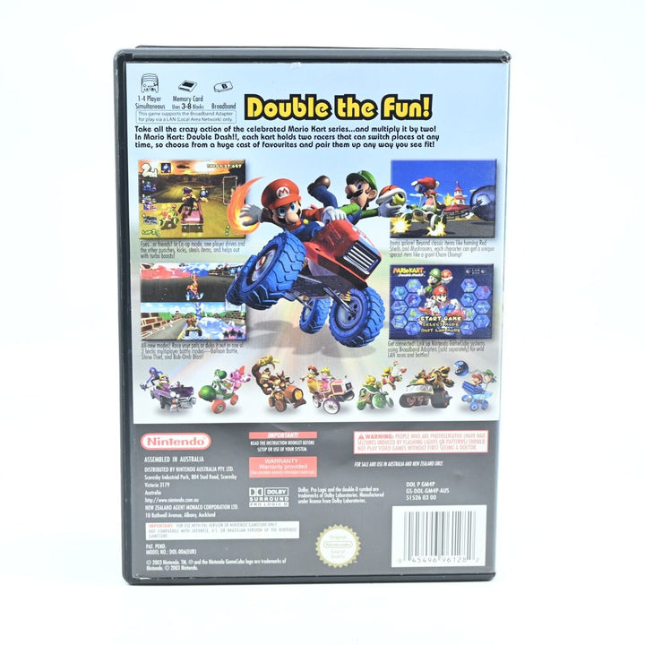 Mario Kart Double Dash - Nintendo Gamecube Game + Manual - PAL - FREE POST!