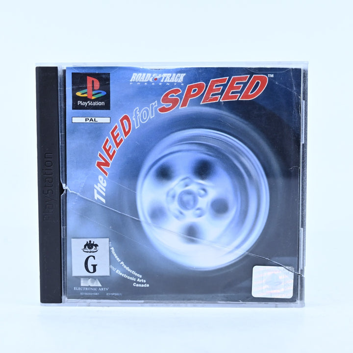 The Need for Speed - Sony Playstation 1 / PS1 Game + Manual - PAL - MINT DISC!