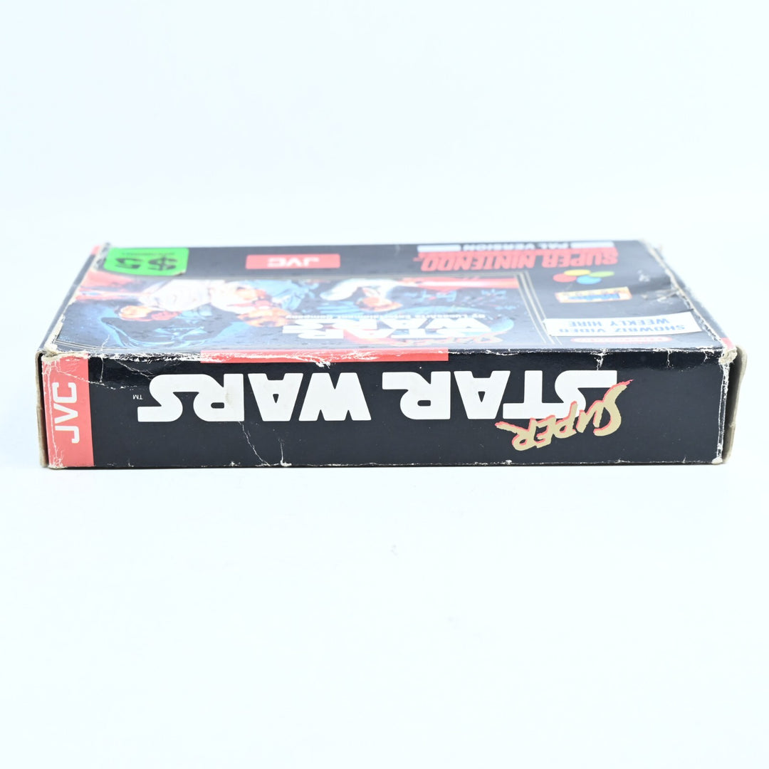 Super Star Wars - Super Nintendo / SNES Boxed Game - Ex-Rental - No Manual - PAL