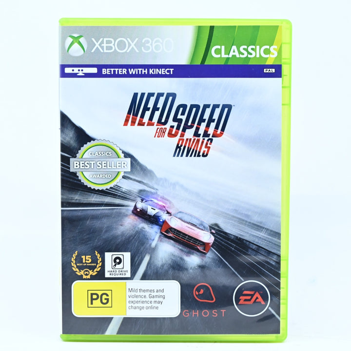 Need for Speed: Rivals - Xbox 360 Game + Manual - PAL - MINT DISC!