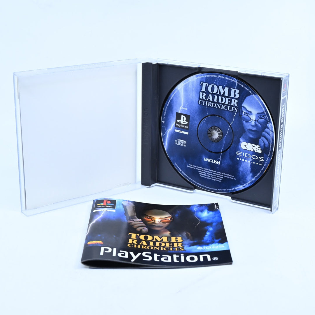 Tomb Raider: Chronicles - Sony Playstation 1 / PS1 Game + Manual - PAL MINT DISC