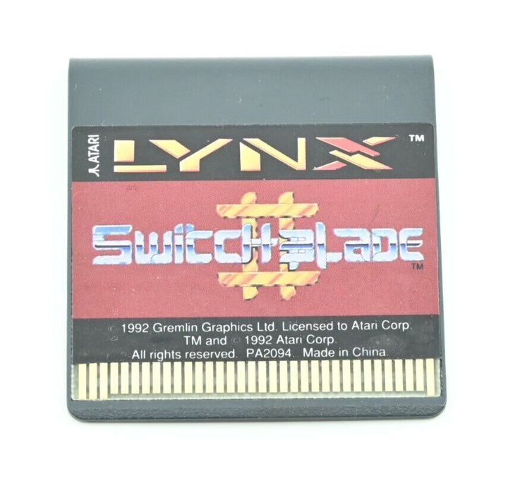 Switchblade II - Atari Lynx Game - PAL - FREE POST!
