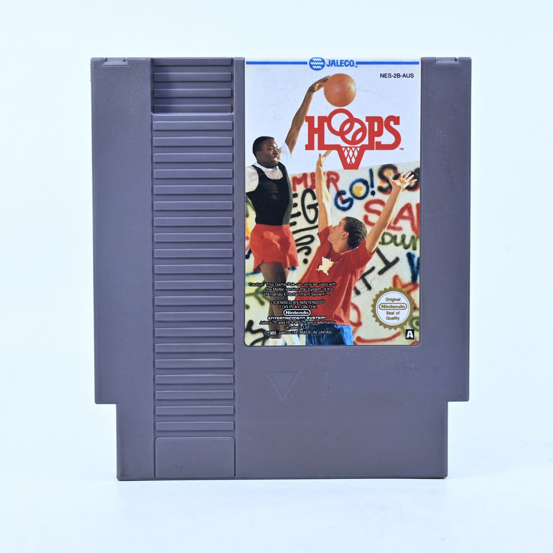 Hoops - Nintendo Entertainment System / NES Game - PAL - FREE POST!