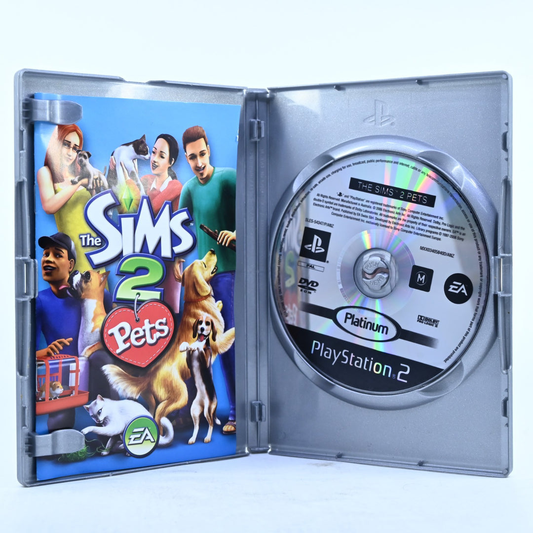 The Sims 2 Pets - Sony Playstation 2 / PS2 Game + Manual - PAL - MINT DISC!