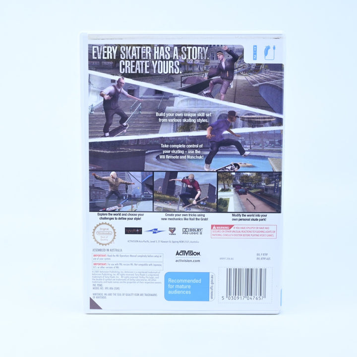 Tony Hawk’s Proving Ground - Nintendo Wii Game + Manual - PAL - MINT DISC!