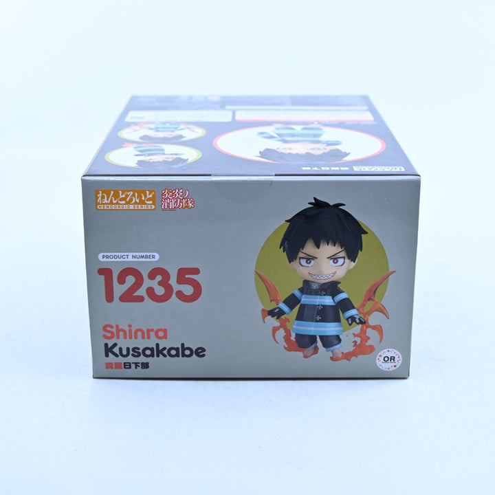 SEALED! Shinra Kusakabe - Fire Force Nendoroid 1235 - Good Smile - Anime Figure
