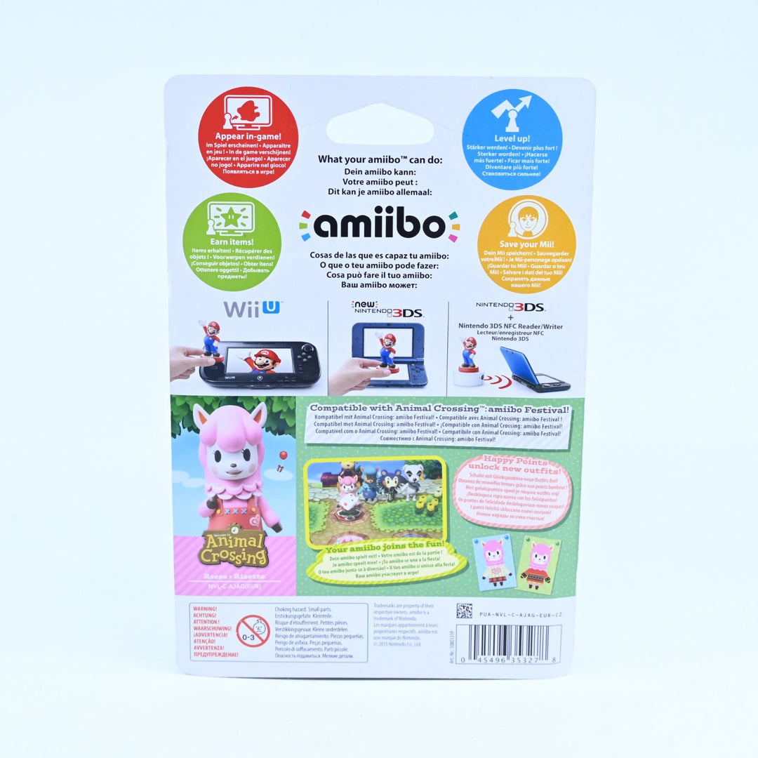 SEALED! Reese Amiibo - Animal Crossing - Nintendo - Toy