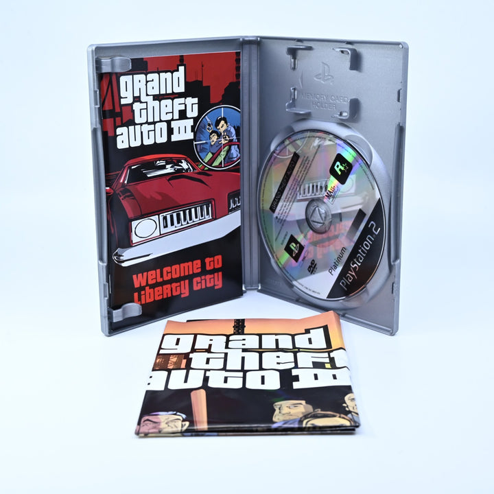 Grand Theft Auto III 3 - Sony Playstation 2 / PS2 Game + Manual + Map - PAL