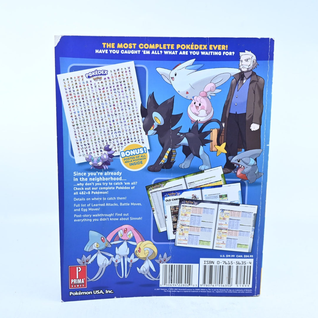 Pokemon Diamond & Pearl - Vol.2 - The Official Full Pokedex Guide No Poster