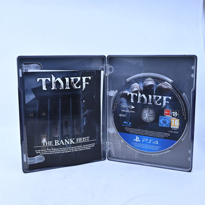 Thief - Steelbook Edition - Sony Playstation 4 / PS4 Game - MINT DISC!