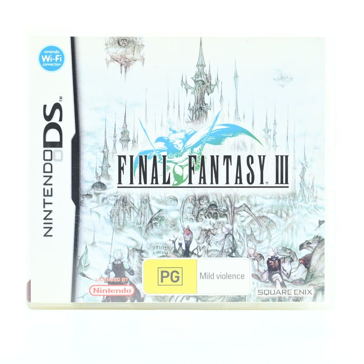 Final Fantasy III - Nintendo DS Game - PAL - FREE POST!