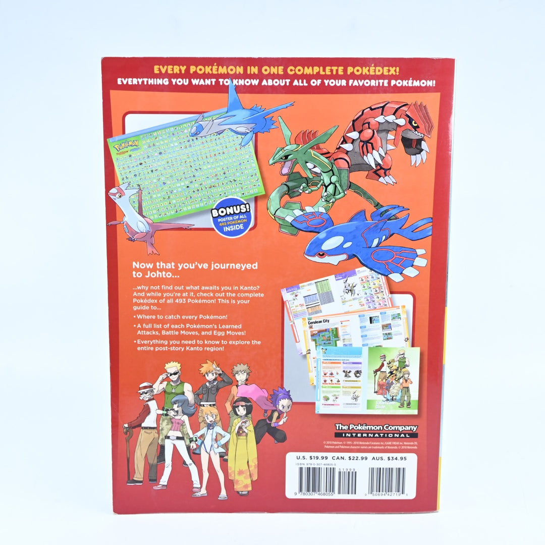 Pokemon HeartGold & SoulSilver - Kanto Guide & National Pokedex Vol 2 + Poster