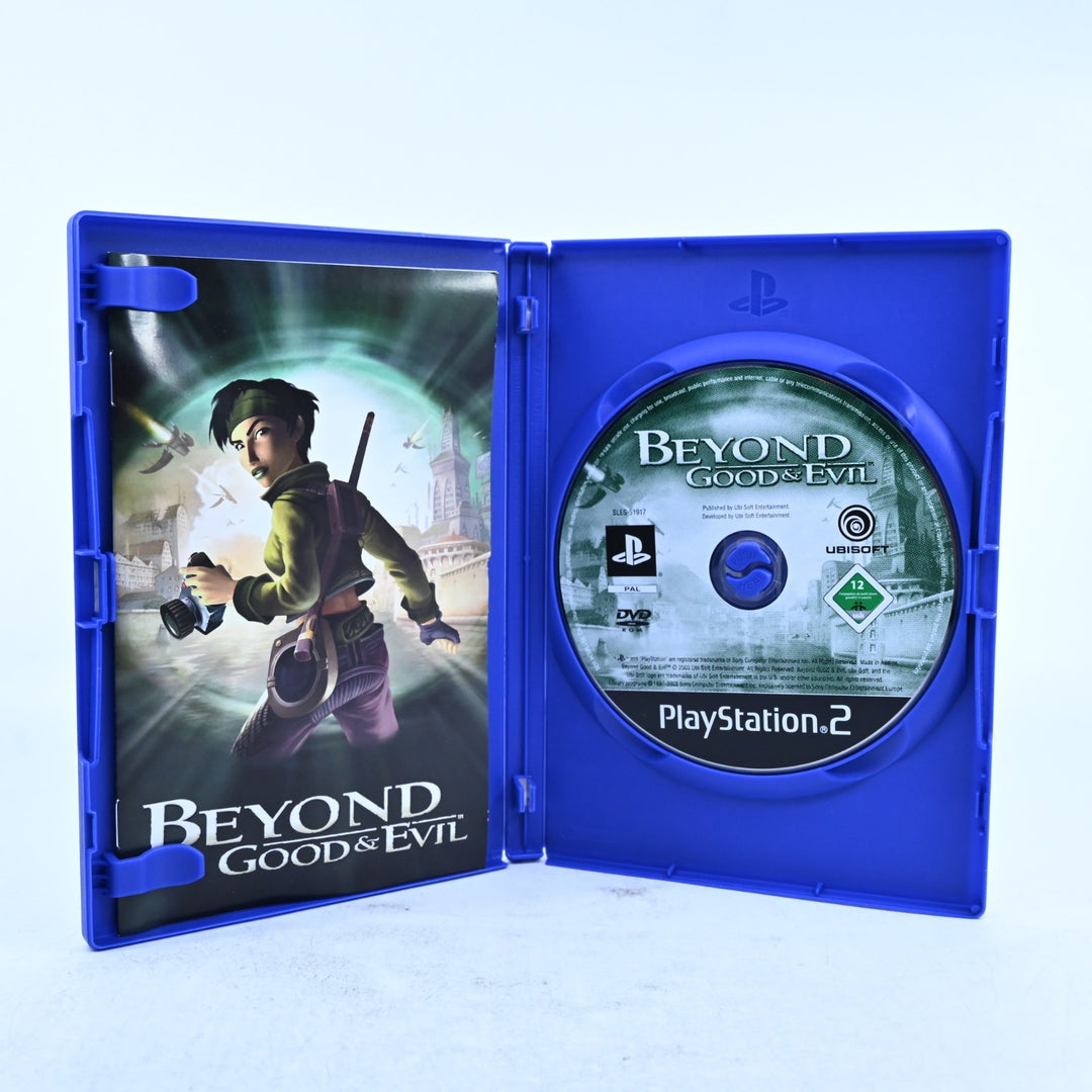 Beyond Good & Evil - Sony Playstation 2 / PS2 Game + Manual - PAL - MINT DISC!